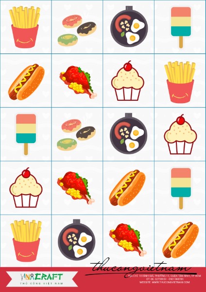Sticker đồ ăn mẫu 5